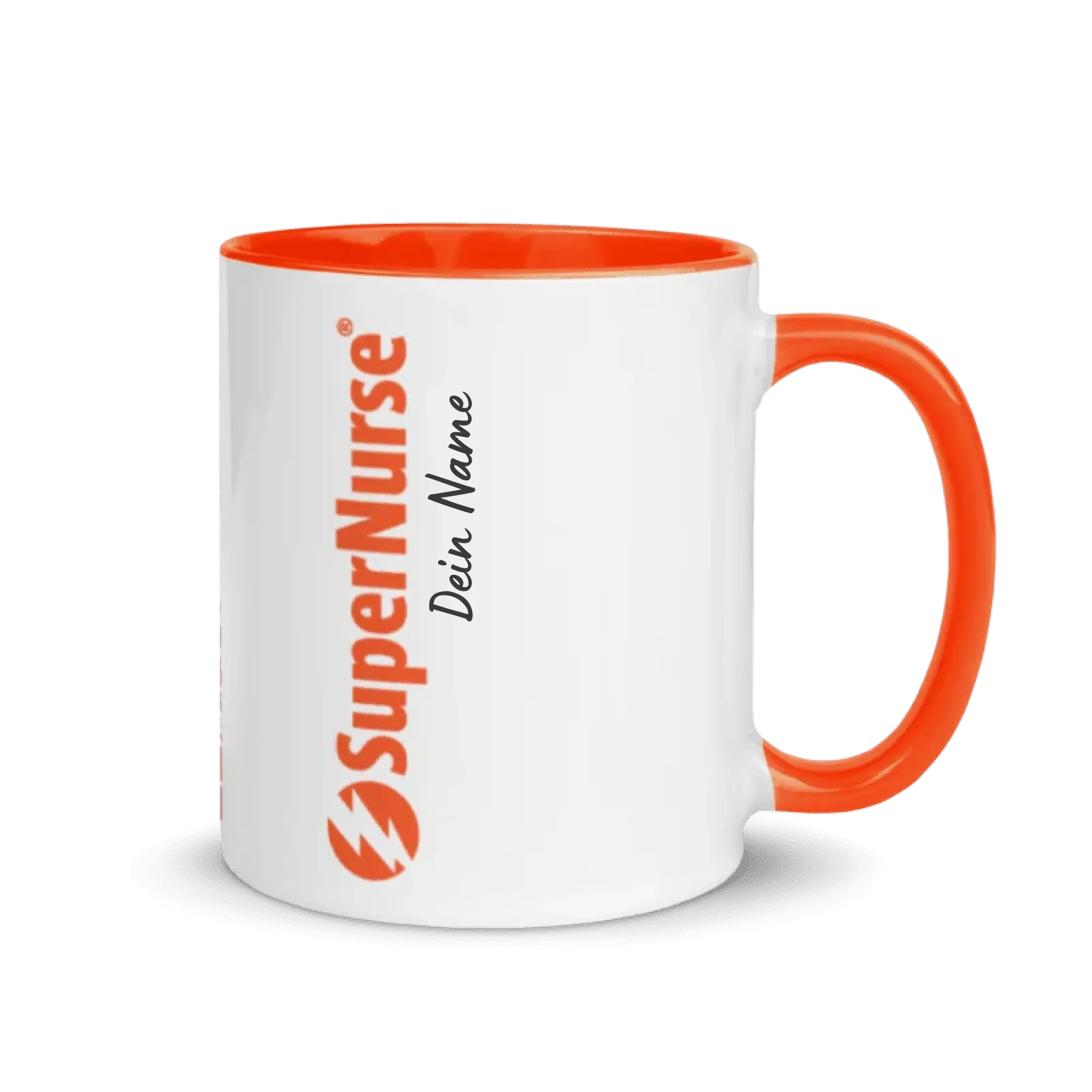 Deine SuperNurse Tasse Rechts ohne Personalisierung