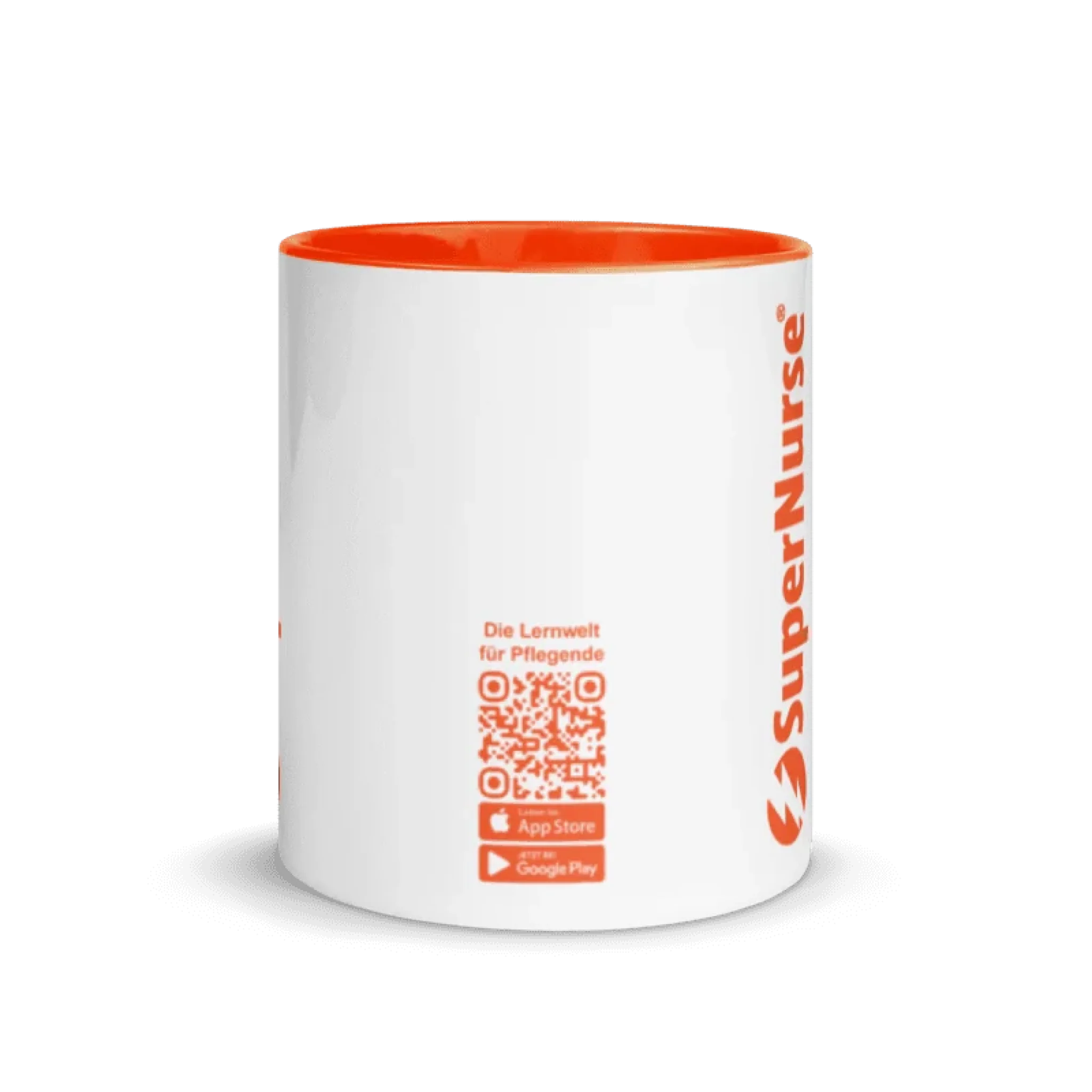 Deine SuperNurse Tasse front ohne Personalisierung